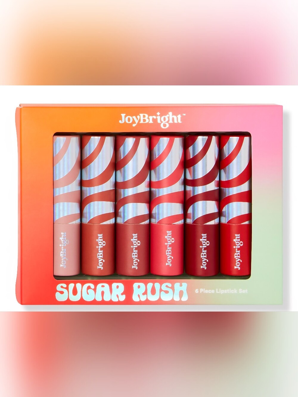 Ulta Beauty Sugar Rush Lipstick Set - Coral to True Red